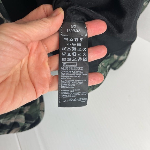 All Saints Camouflage Quilted Utility Jacket - Picture 5 of 7